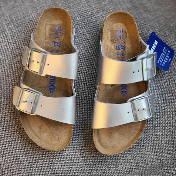 New Birkenstock Arizona  Soft Footbed Sandals - Picture 2 of 5